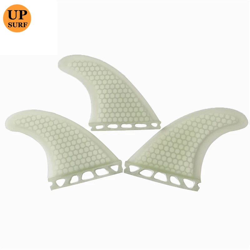 Sup Board  M/L White Color Surfboard Fin Honeycomb Fibreglass Fins Single Tabs Fins Free Shipping