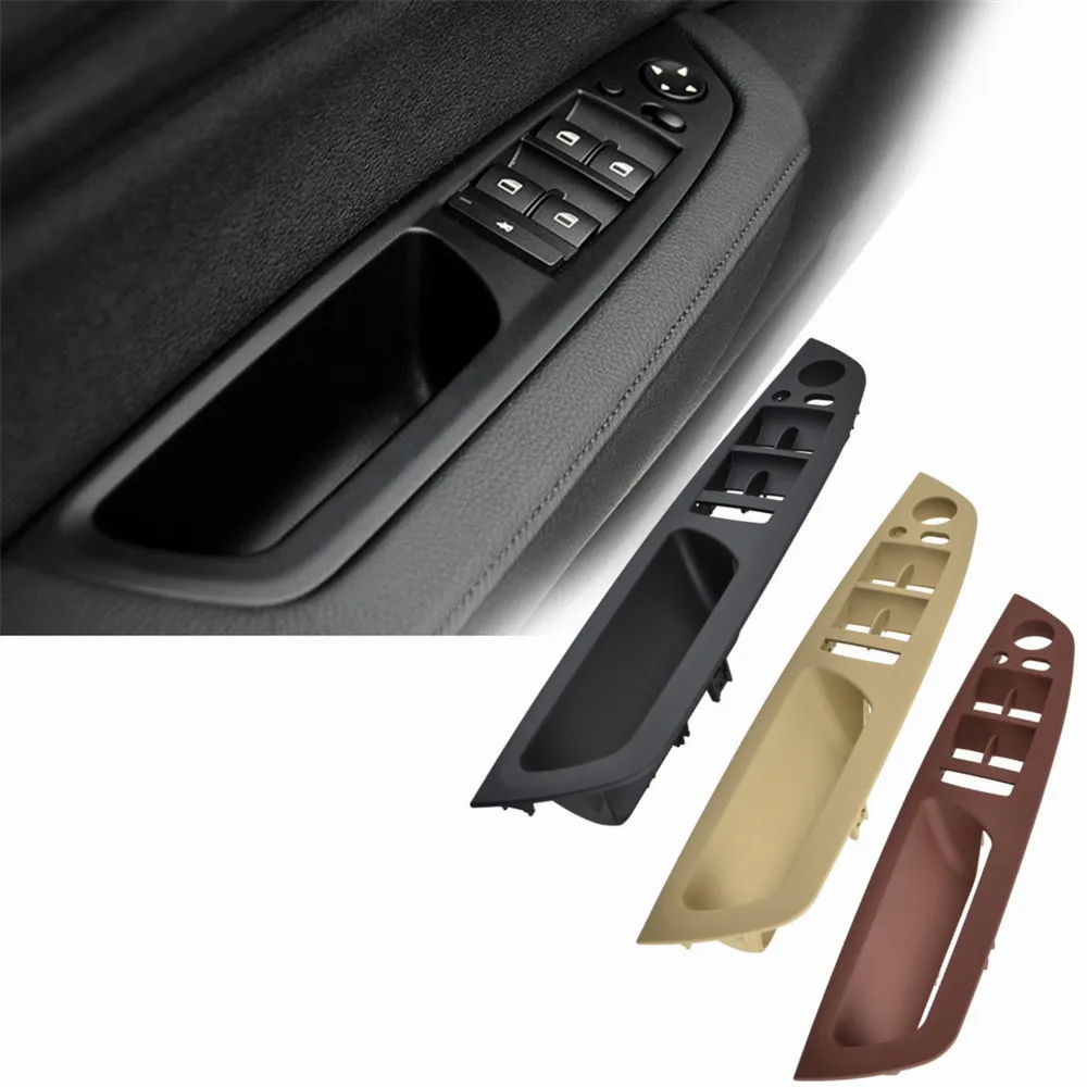 For BMW E70 X5 E71 X6 07-14 door inner handle left front door Interior door panel driver's seat button switch frame storage box