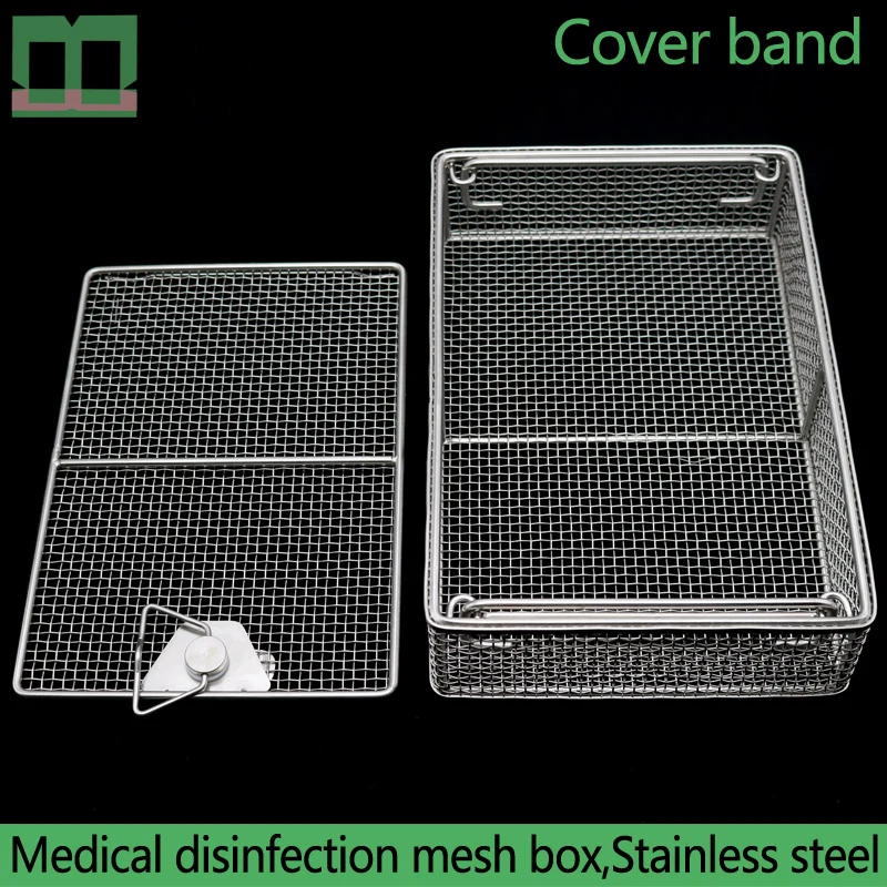 

Medical sterilizing box stainless steel disinfection net basket surgical operating instrument autoclave sterilization