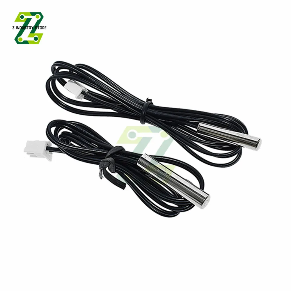 5m/10m NTC 10K 3950 Thermal Waterproof Cable 10K 1% 3950 Waterproof Digital Temperature Sensor Probe Thermistor Cable