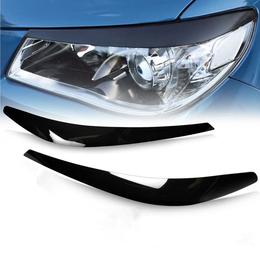 

Head Light Eyelids Eyebrows Lid Black For VF Holden Commodore SS SSV SV6 S Evoke