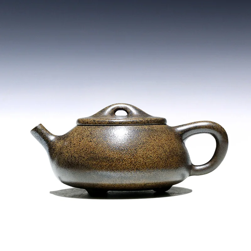 

|TaoYuan 】 yixing recommended pure manual teapot home outfit Pan Ye firewood JingZhou stone gourd ladle 260 cc