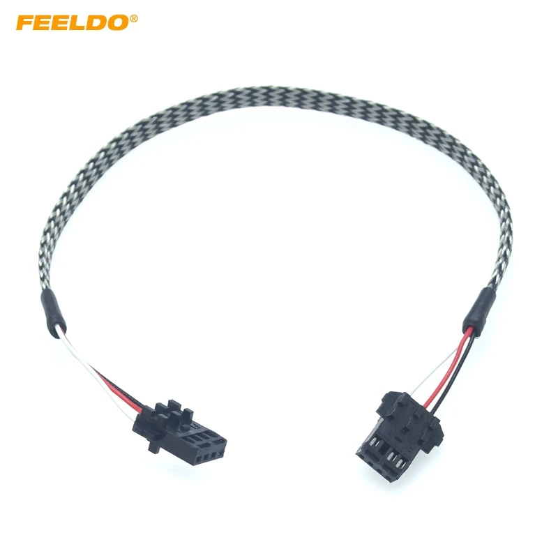 FEELDO Auto HID Bulb Socket Adapter Connector Cable For D1S D1R D3R D3S Bulb and Ballast Wire Harness Styling Accessorie