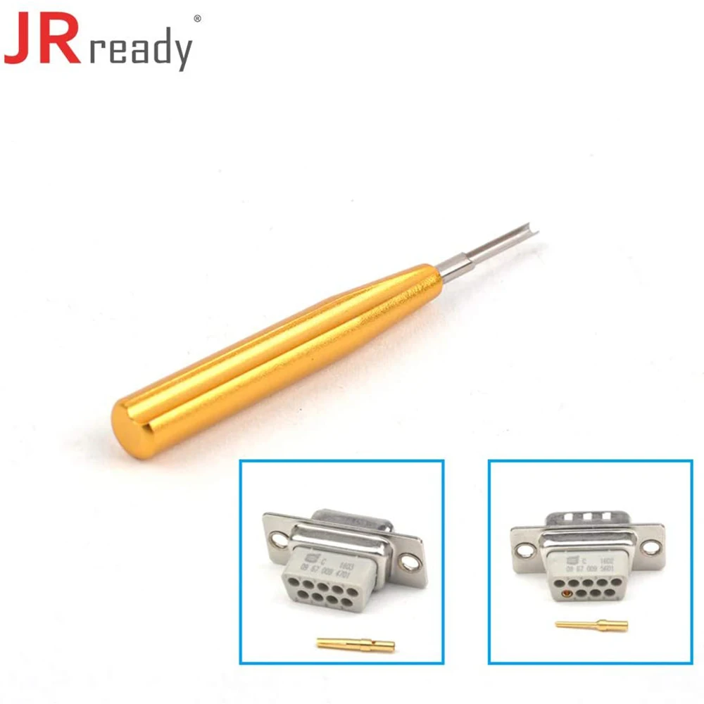 JRready TL08 Pin Removal Tool For Remove HARTING HAN D-SUB Series Wain HM EMC-008 D-SUB HR23 Series TE D-SUB Series Connector