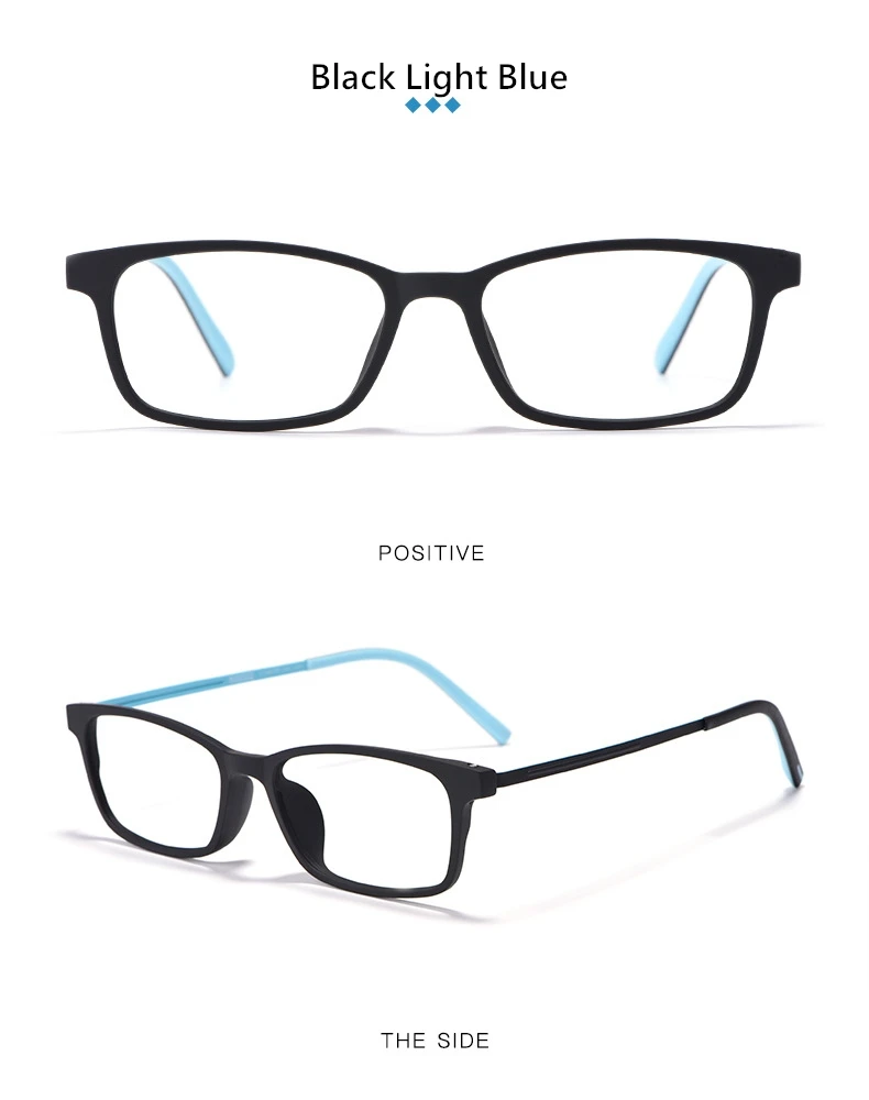 Yimaruili ultraleichte bequeme reine Titan tr90 kleine Rahmen Myopie Brillen quadratische optische Brille Rahmen Männer und Frauen – Detail 9