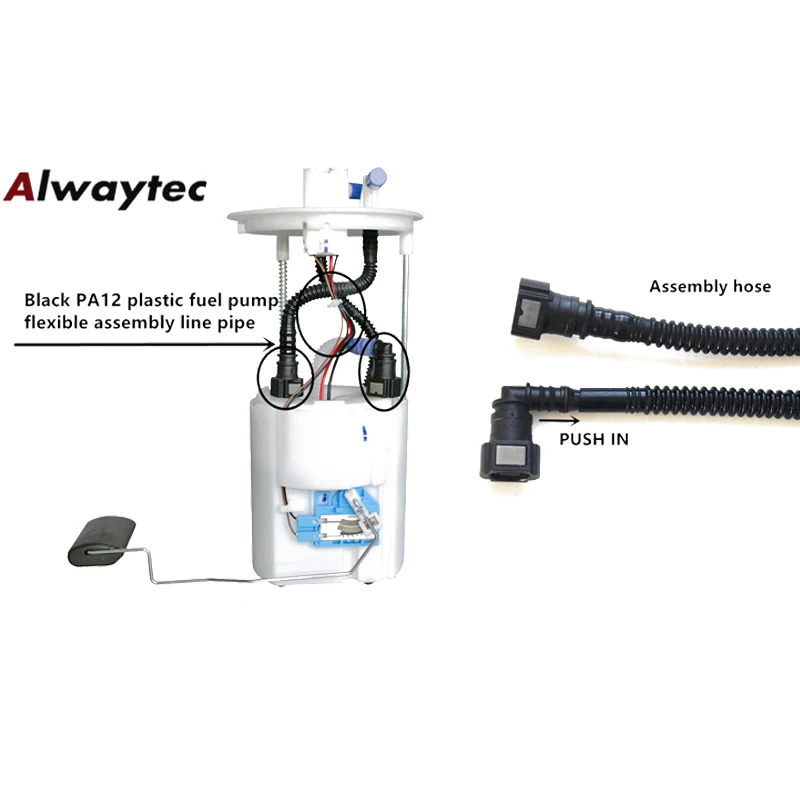 10 Stück Auto-Ersatzteile NG Schnellverbinder, Wasserrohrverbinder für Auto-Wasserschlauch, L-Typ Kraftstoff-Schnellkupplung – Detail 9