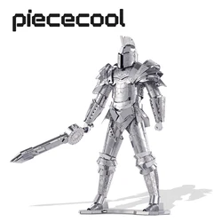 Piececool 3D Metal Puzzle-Black Knight  Armor Model Building Kits DIY Jigsaw Toy For Adults