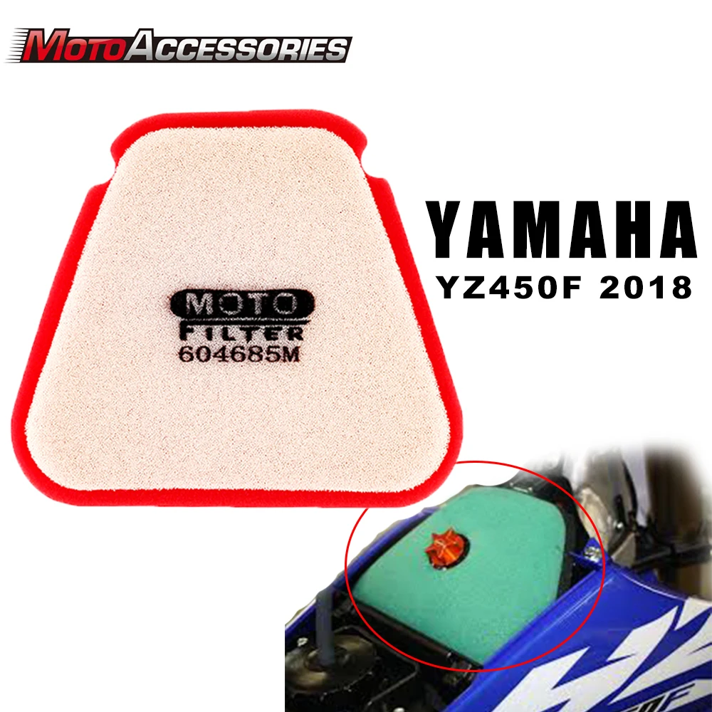 WR450 Air Filter Cleaner Yamaha YZ450 Foam Oil Filter Replacement For Yamaha Motorcycle YZ450 YZ250 WR250 WR450 Moto Accessories