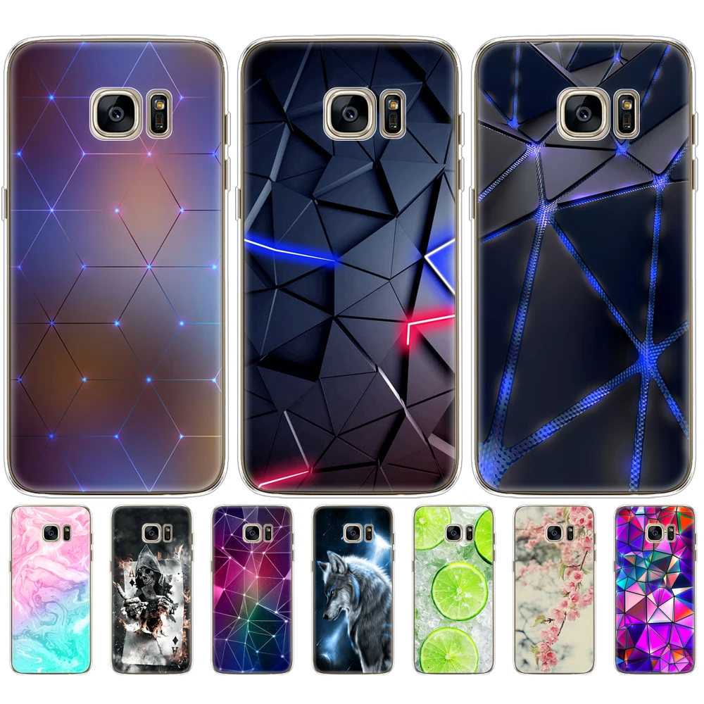 silicon TPU Cover For Samsung S6 G920 G920F G920A Case Cover For Samsung Galaxy S6 edge G925F G925I G925A G925T Phone shell