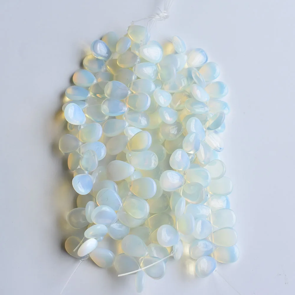 

Wholesale 28pcs/lot 13X18mm good quality opal stone drop CAB CABOCHON teardrop beads for jewelry making free shipping