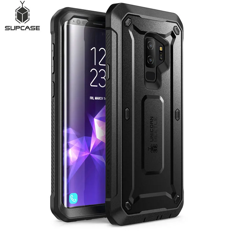 SUPCASE For Samsung S9 Case UB Pro Full-Body Rugged Holster Cover with Built-in Screen Protector Case For Samsung Galaxy S9