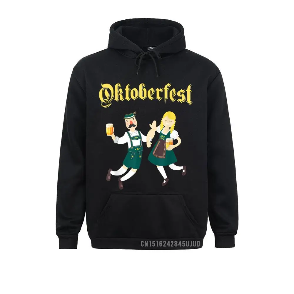 DANCING BARMAN AND BARMAID DRINKING OKTOBERFEST Pullover Sweatshirts Coupons Chinese Style Man Hoodies Europe Hoods Fall