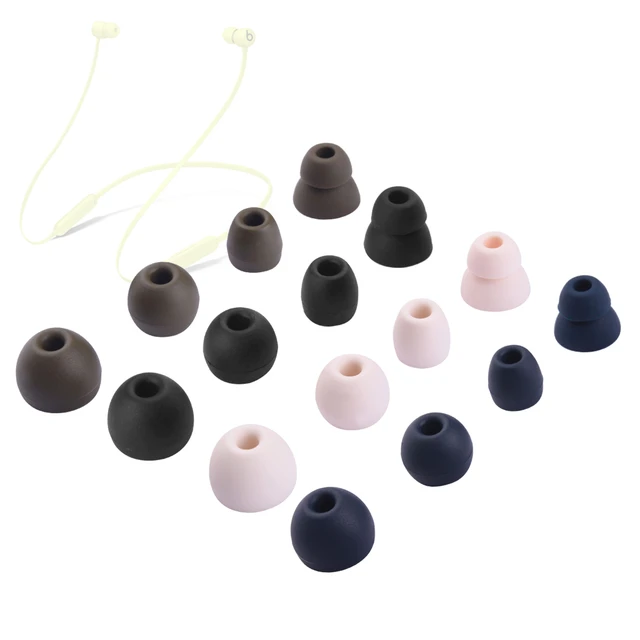 Silicone Ear Tips for Beats Flex Eartips Beats X Powerbeats Pro Neck mounted earphones Tips Anti Slip Avoid Falling Off 8 color AliExpress 44