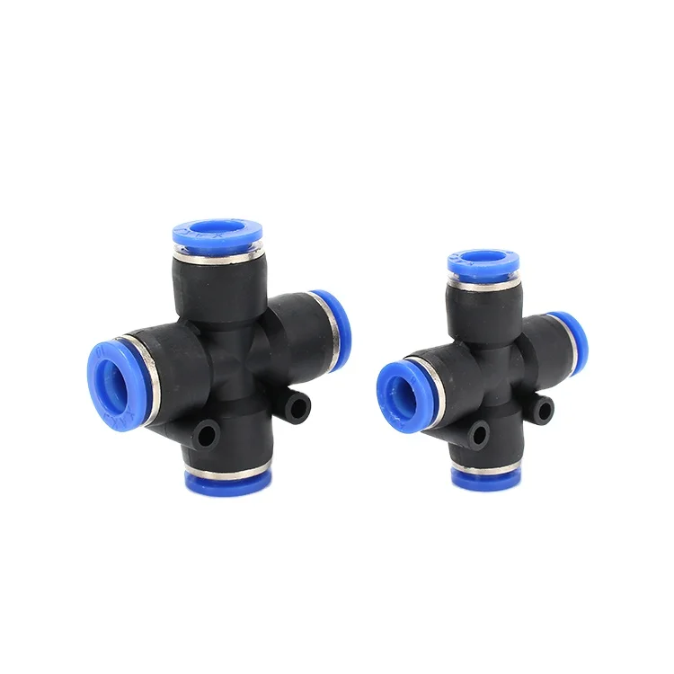 Pneumatic Fittings Pipe Connector Tube 4 5 14mm OD Hose Reducing 8 10 12mm PG PVG PEG PW PZAG Plastic Push In Air Quick Fitting