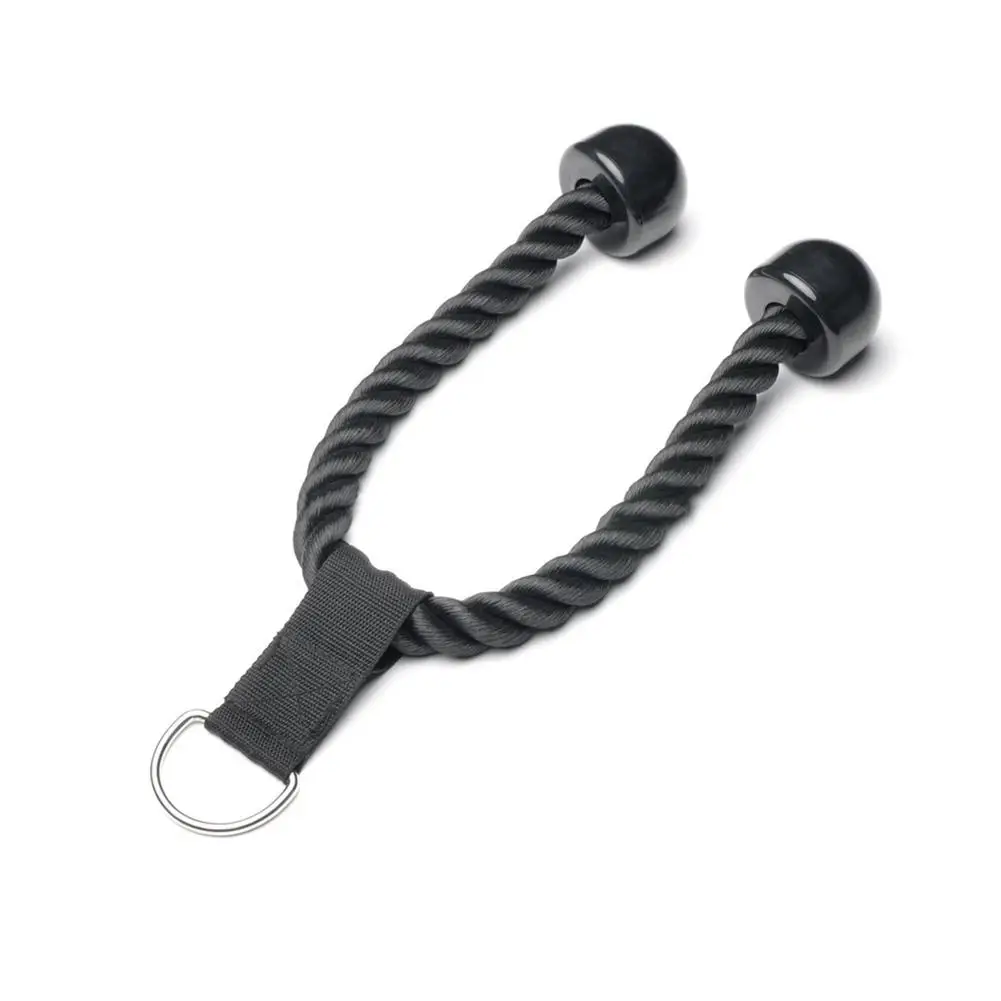 Tricep Rope Heavy Duty pulley system Push Pull Down Cord Biceps Muscle Training Rope for Home or Gym Fitness Body Equipment