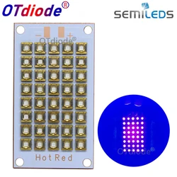 50W100W120W200W Semileds UV Lamp 395nm 405nm 420nm 365nm UV Purple LED Copper PCB for uv light Flatbed Printer glue curing light