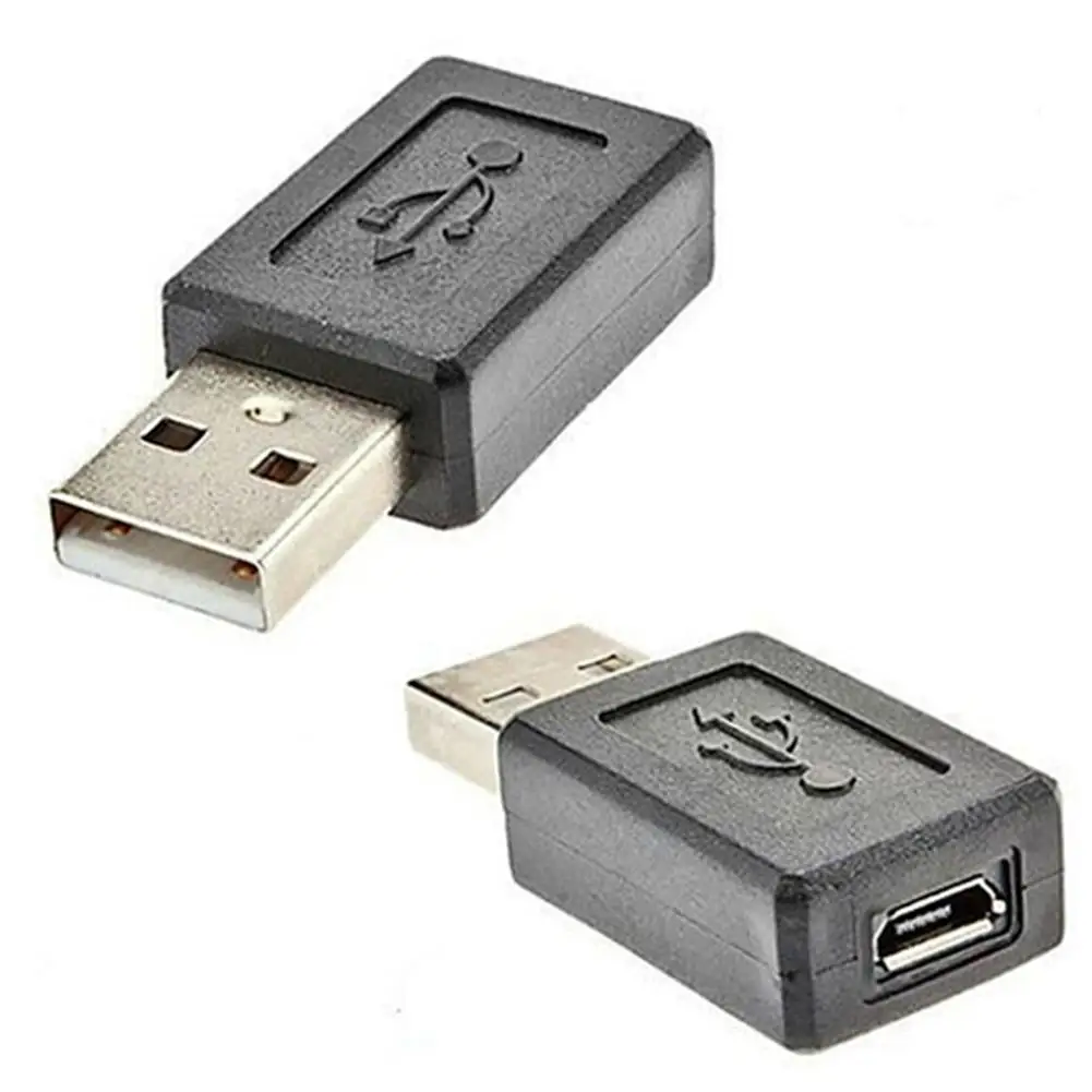 Adaptador USB USB 2 0 A Macho para Micro USB B Fêmea Adaptador Plug Converter Conector пе uutходник Conveniente e útil