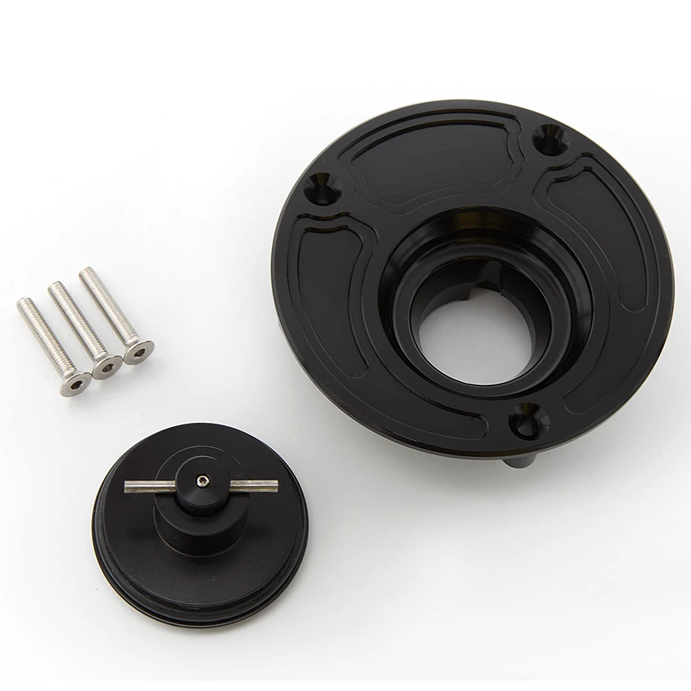 الاكسسوارات دراجة نارية CNC سبائك الوقود خزان الغاز كاب غطاء لكاواساكي ZX-6R Z1000 ZX-10R 650R/ER-6 2000-2009 2008 2007 2006 2005