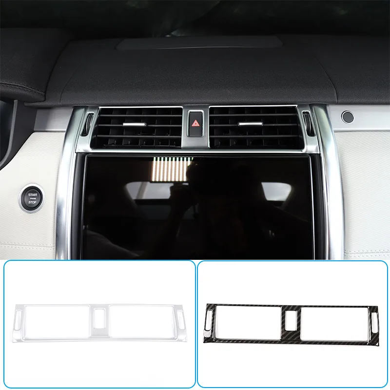 

For Land Rover Discovery 5 2021-24 ABS Car Central Control Air Conditioning Air Outlet Frame Decoration Stickers Car Accessories