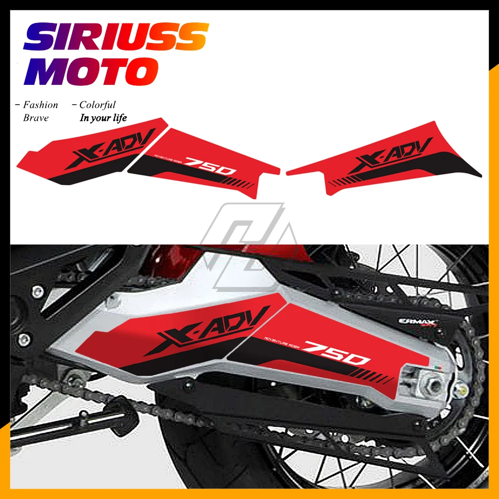 Motorcycle Left/right Swingarm Decal Kit Case for Honda X-ADV 750 2017 2018 2019 2020