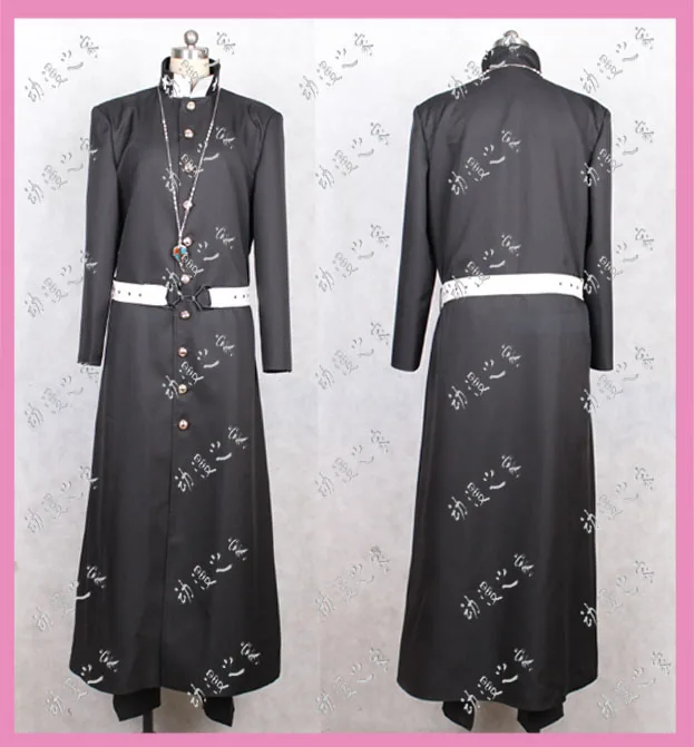 

Blue Exorcist Cosplay Clothing Anime Ao no Exorcist Shiro Fujimoto Black Suit Adult Party Halloween Christmas Outfit Costume