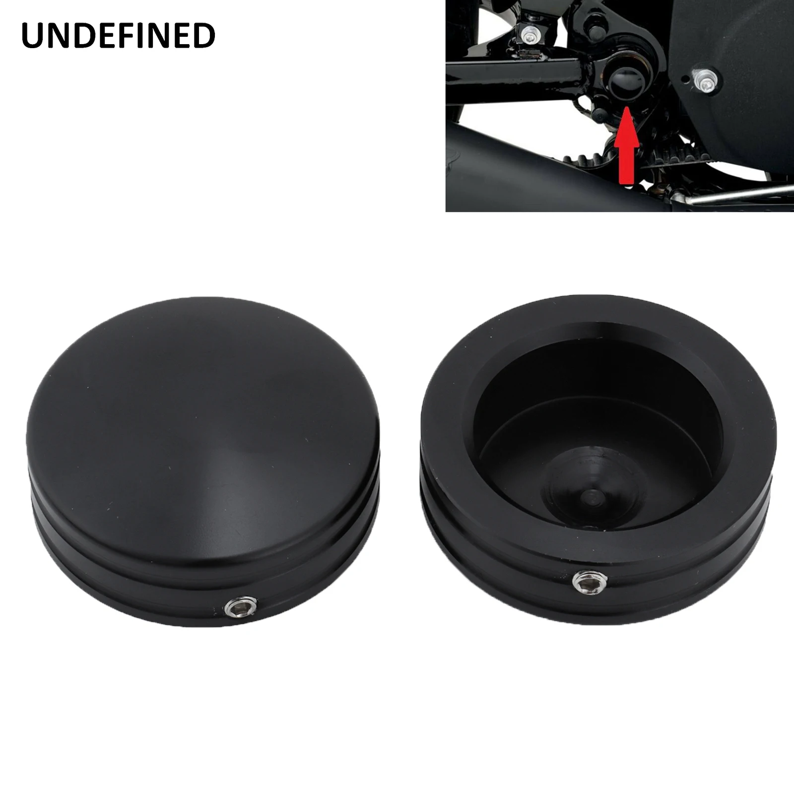 Aluminum Flat Cover Motorcycle Swingarm Pivot Bolt Covers For Harley Sportster 1200 Roadster Low Iron883 XL1200S 2004-2013