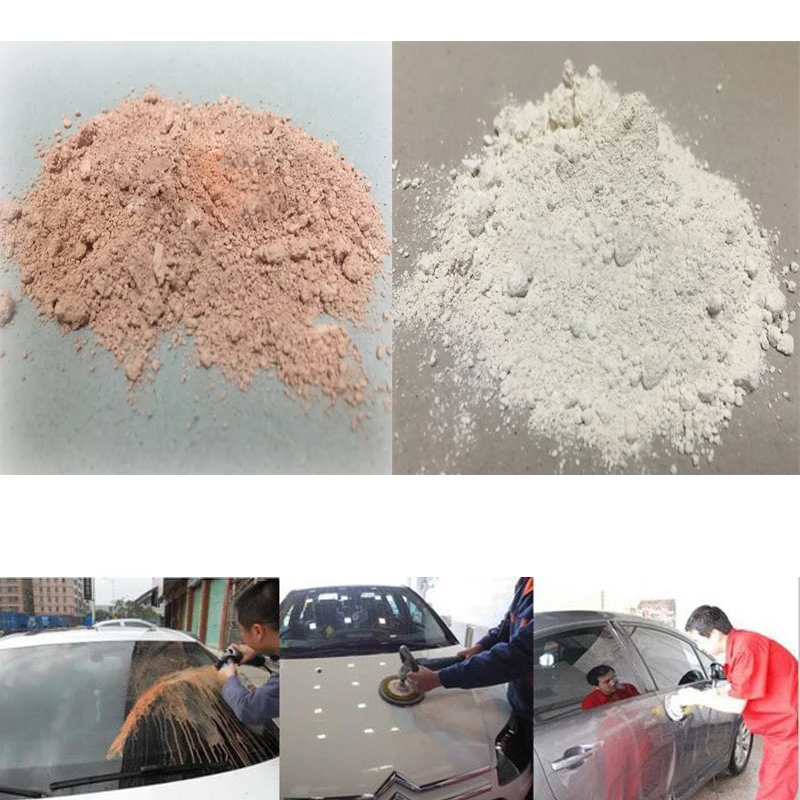 50g/100g/200g Rare Earth Polishing Powder Glass Mirrors Composite Polishing Cerium Oxide Powder Abrasive Tool Car Windows
