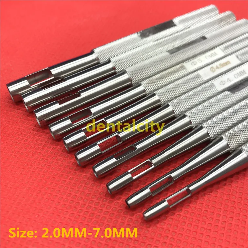 High Quality Stainless steel Biopsy Dermal Punch Punches Body Skin Piercing Tools