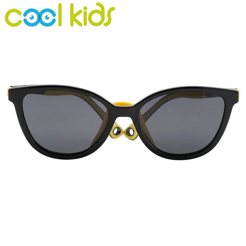 

COOL KIDS Kid Sun Glasses Cat Eyes Child Eyeglasses TR90 UV400 Hiking Travel Sunglasses Boy and Girls Optic Prescription Glasses