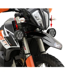 Motorcycle Spotlight Bracket Holder Spot Light Mount For 790 890 Adventure R / R Rally Extension Spotlight Bracket 2019-2021
