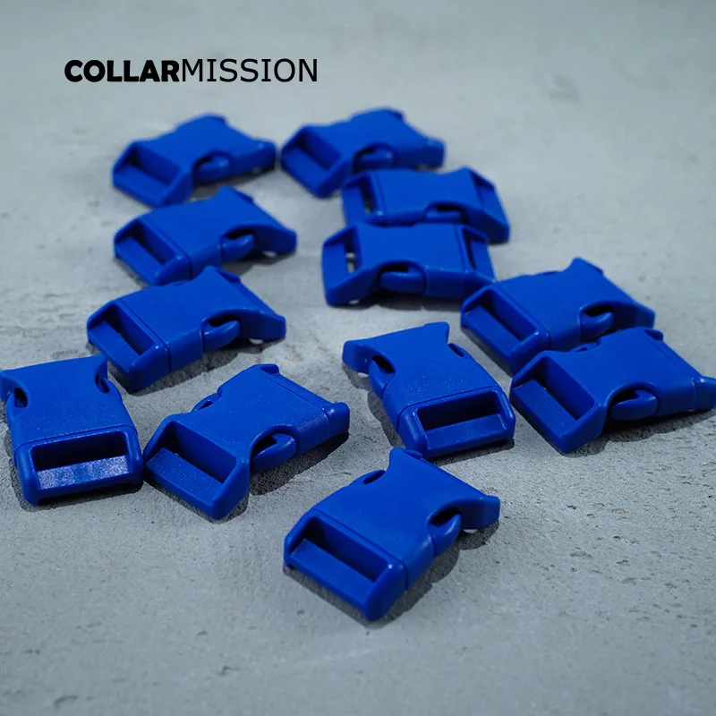 Plastic side release buckle for Luggage travel outdoor sports bags buckle accessories 25mm deep blue CK25SJ15