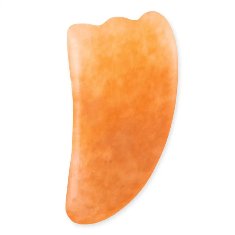 1pcs Natural Selenite Guasha Board Natural Stone Scraper Chinese Gua Sha Tools For Face Neck Back Body Pressure Tool