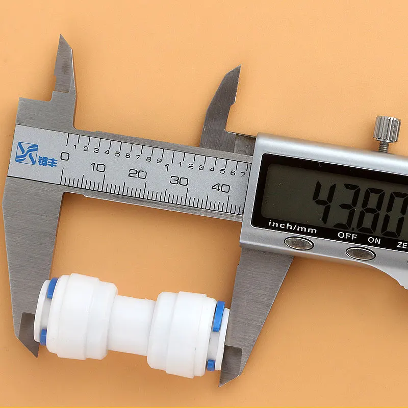 3/8 "Đến 3/8" Ống OD Kết Nối Nhanh Ống Phụ Kiện Tôi-Loại Thẳng Khớp Đường Kính 9.5MM 1566 nước RO Hệ Thống Máy Lọc Phụ Kiện