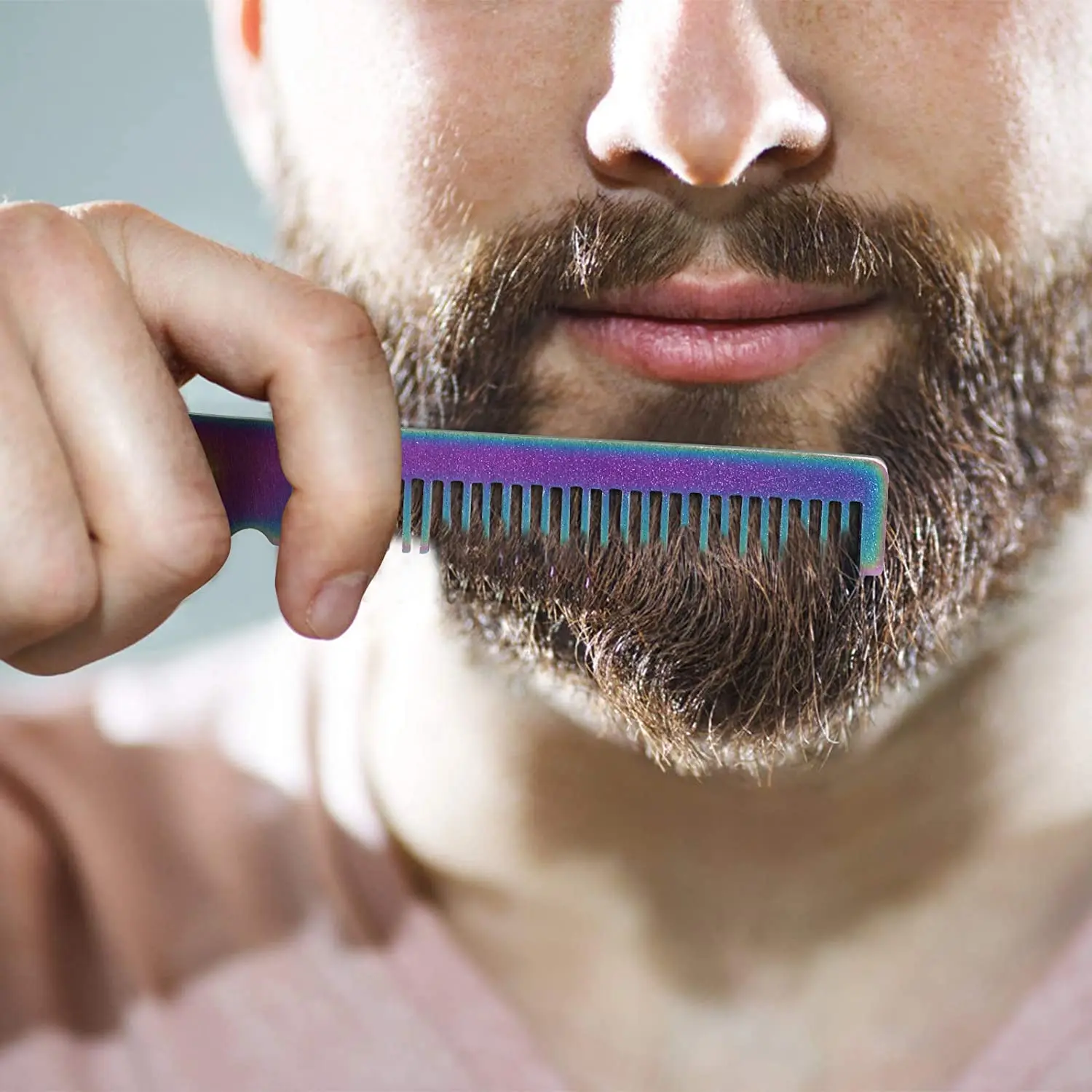 New style Butterfly Combs Stainless Steel Folding Training Practice Combs Hair Styling Tools for Sport Outdoor Use Colorful