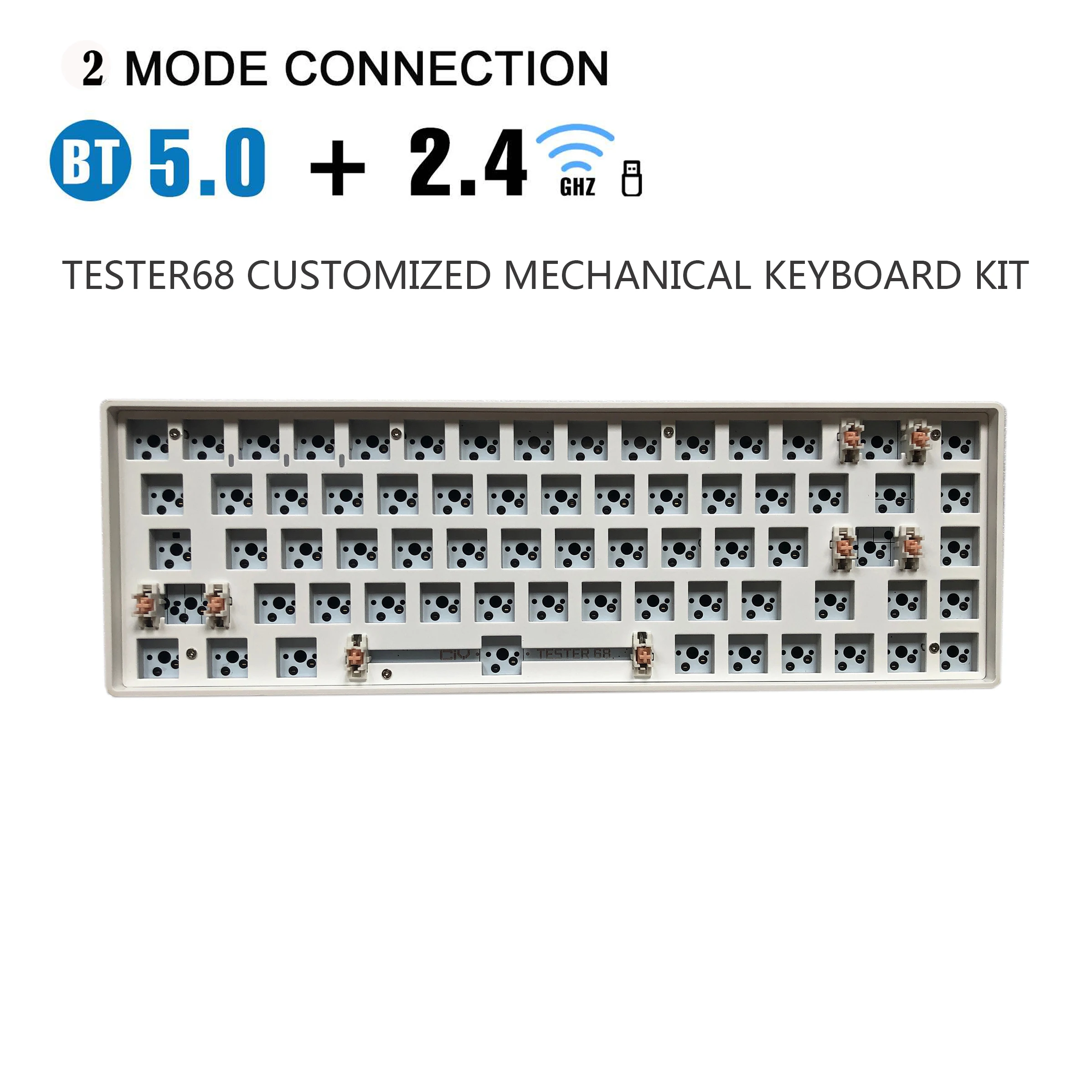 Zuoya-メカニカルキーボード用のカスタマイズ可能な68キーボードキット