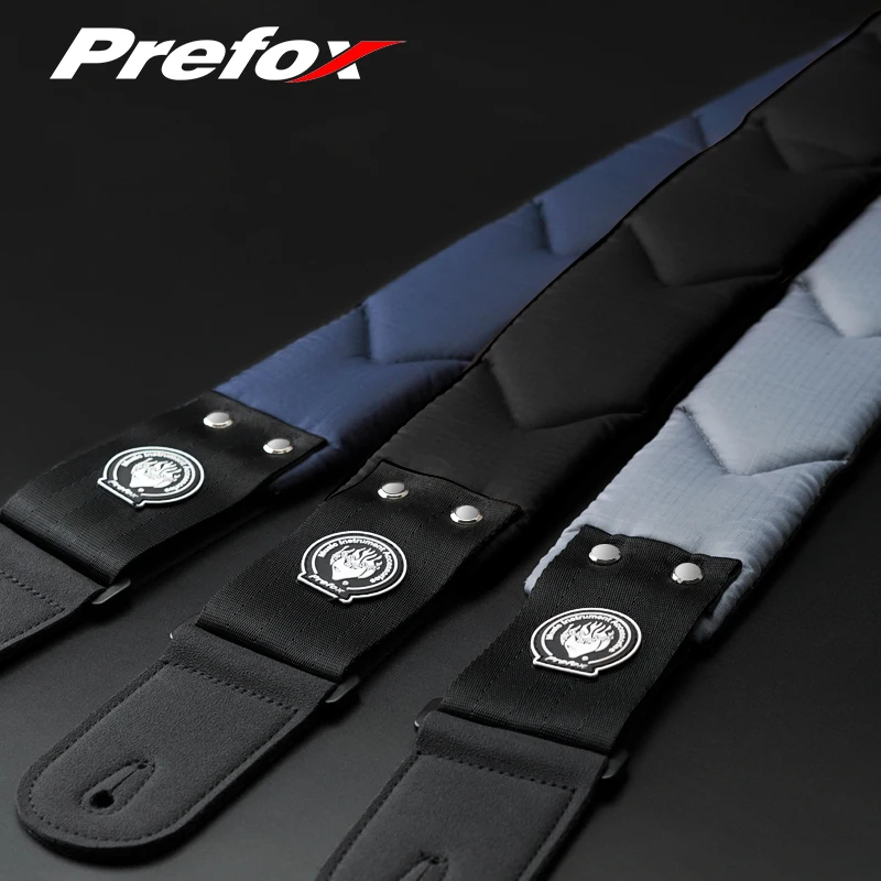 Prefox     Comfortable decompression strap, acoustic guitar, electric guitar, bass universal strap. Many colors are available。