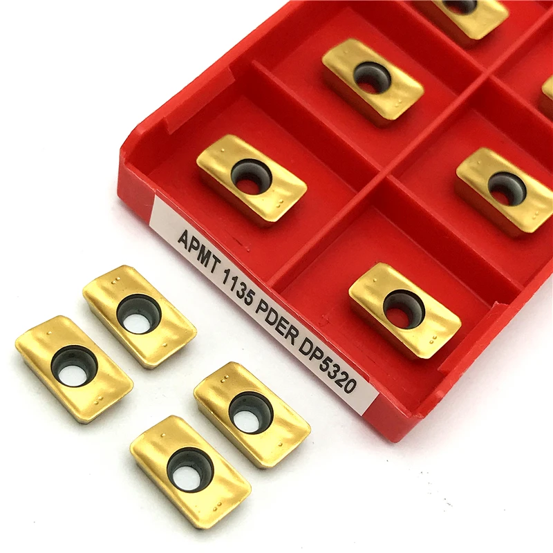 APMT1135 APMT1604 DP5320/5420 คาร์ไบด์ Indexable Milling เครื่องมือเครื่องกลึง CNC ตัดเครื่องมือเหล็กการประมวลผล