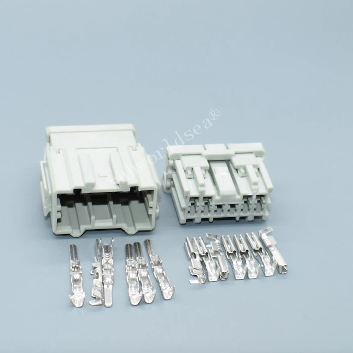 worldgolden 10 Pin 2.2mm  6098-0249 6098-0250 Automotive Connector Sockets With Terminal