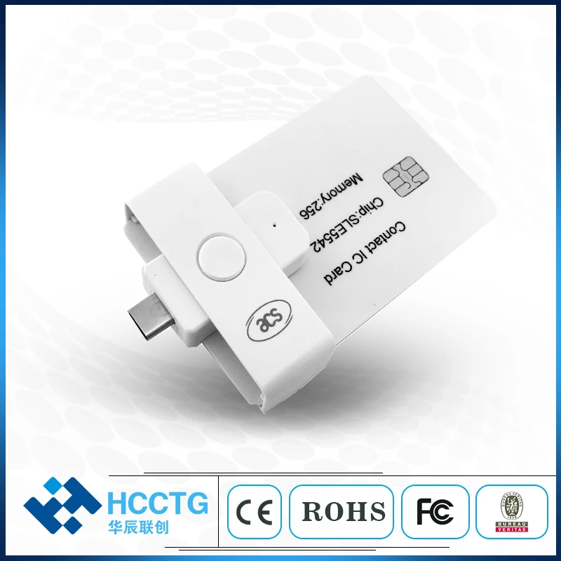 

USB Type C High Speed Contact Memory Phone ISO 7816 MCU Smart Mobile Card Reader ACR39U-NF