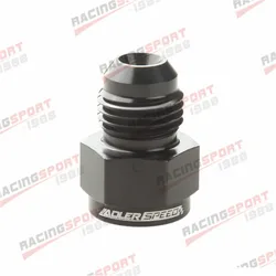 4AN AN4 Female To 6AN AN6 Male Flare Expander Black