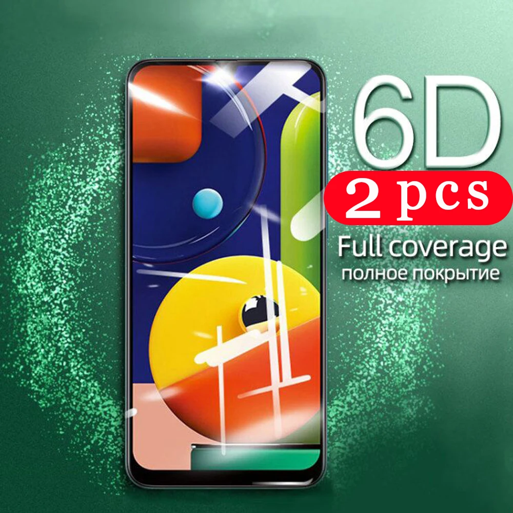 Закаленное стекло для samsung galaxy A90/A80/A70/A70s/A60/A50/A50s/A40/A30/A20, защитная пленка для экрана телефона A20s/A10, 2 шт.