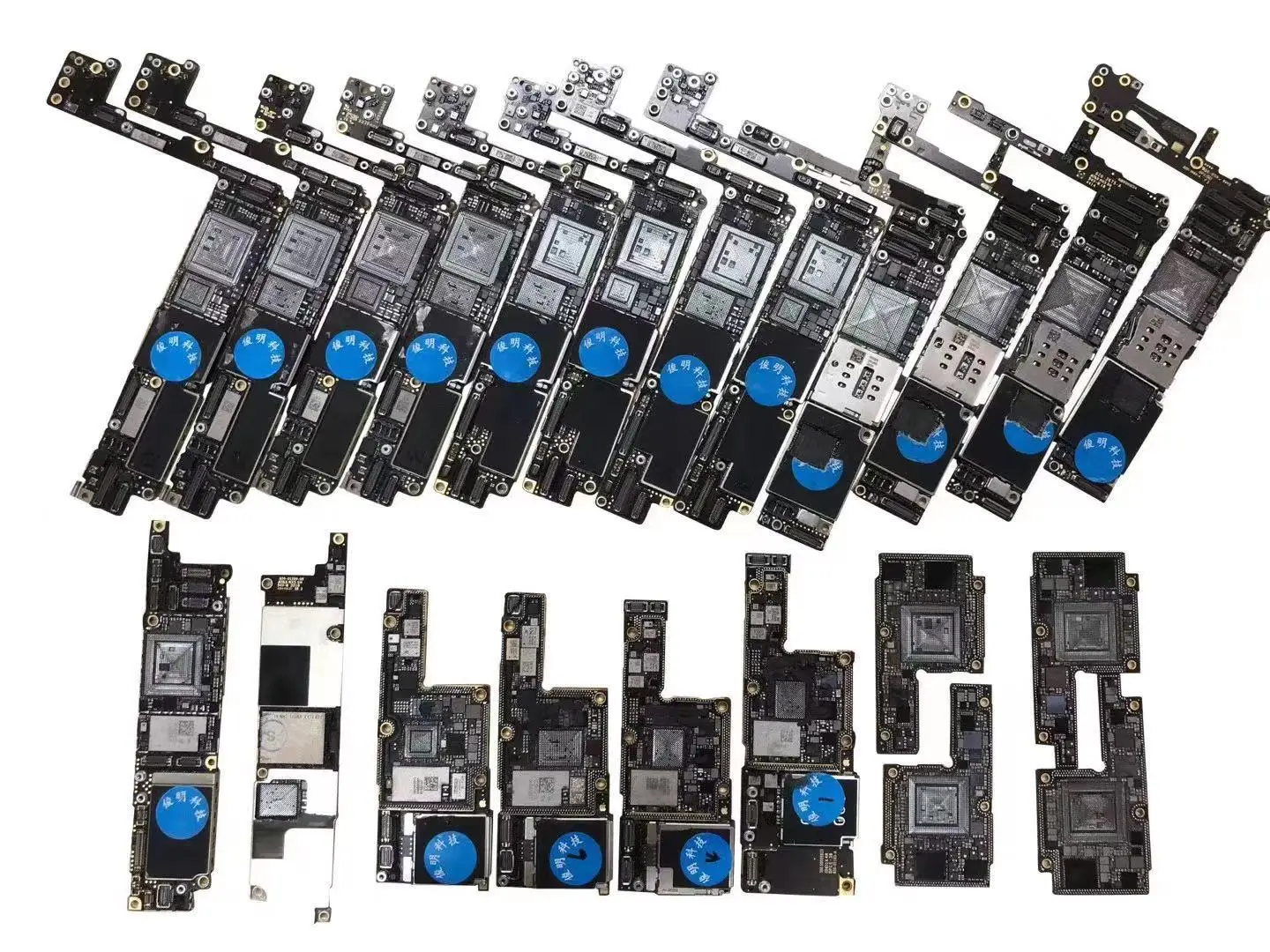 Płyta CNC wiercone CPU Baseband dla iPhone 11/11 Pro/11 pro max ICloud zablokowana płyta główna usuń CPU Baseband Swap Logicboard