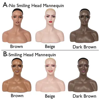 12 best sales Perückenmannequin - №5