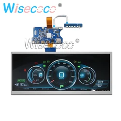 12,3 Inch LCD Gestreckt Bar Bildschirm 1920*720 Auto Typ-C Controller Board Landschaft Modus Raspberry Pi Automotive display