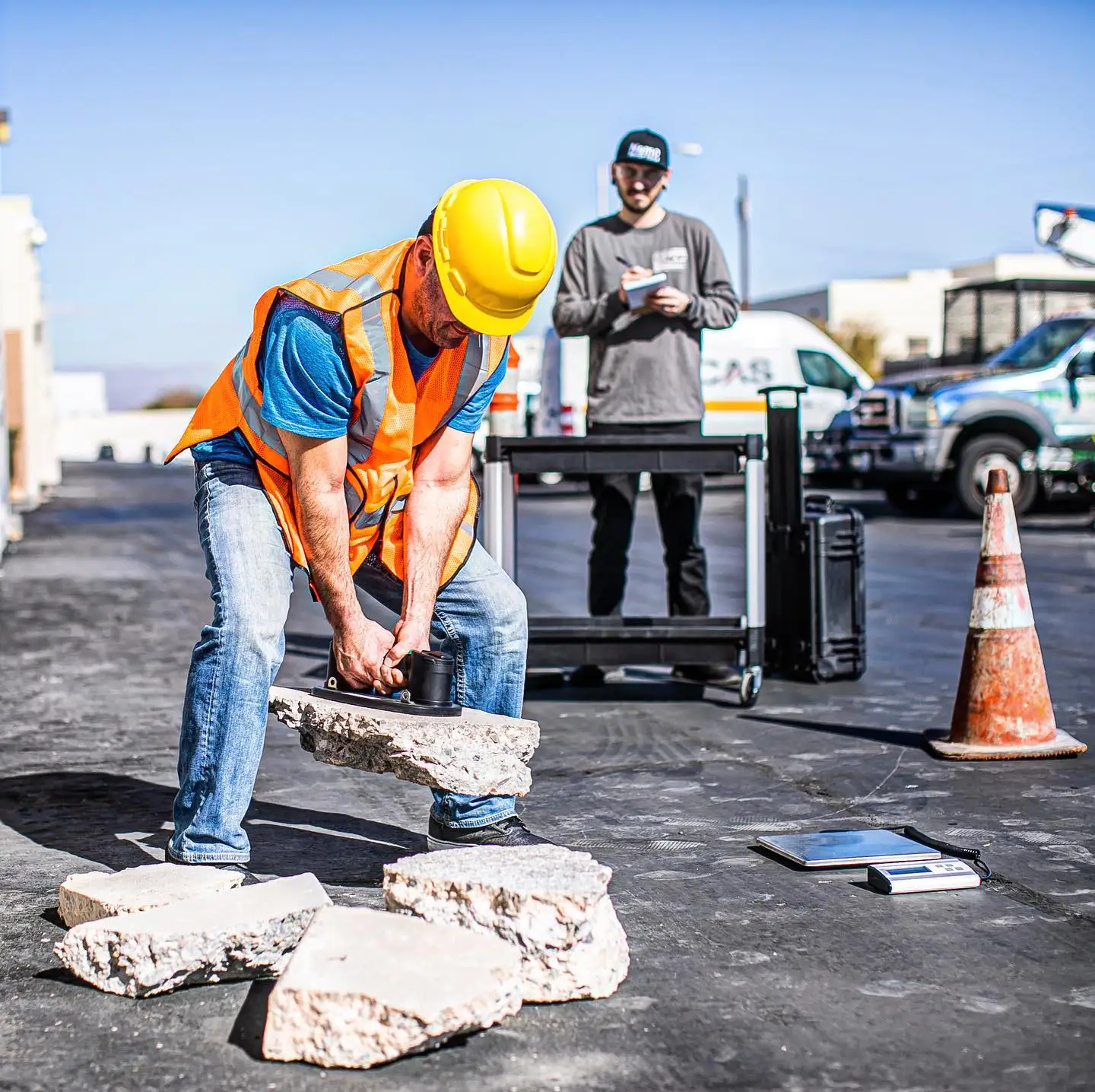 Raizi Grabo Pro ventosa elettrica con sensore di pressione digitale due batterie per strumento di aspirazione per piastrelle in vetro granito muro a secco in legno