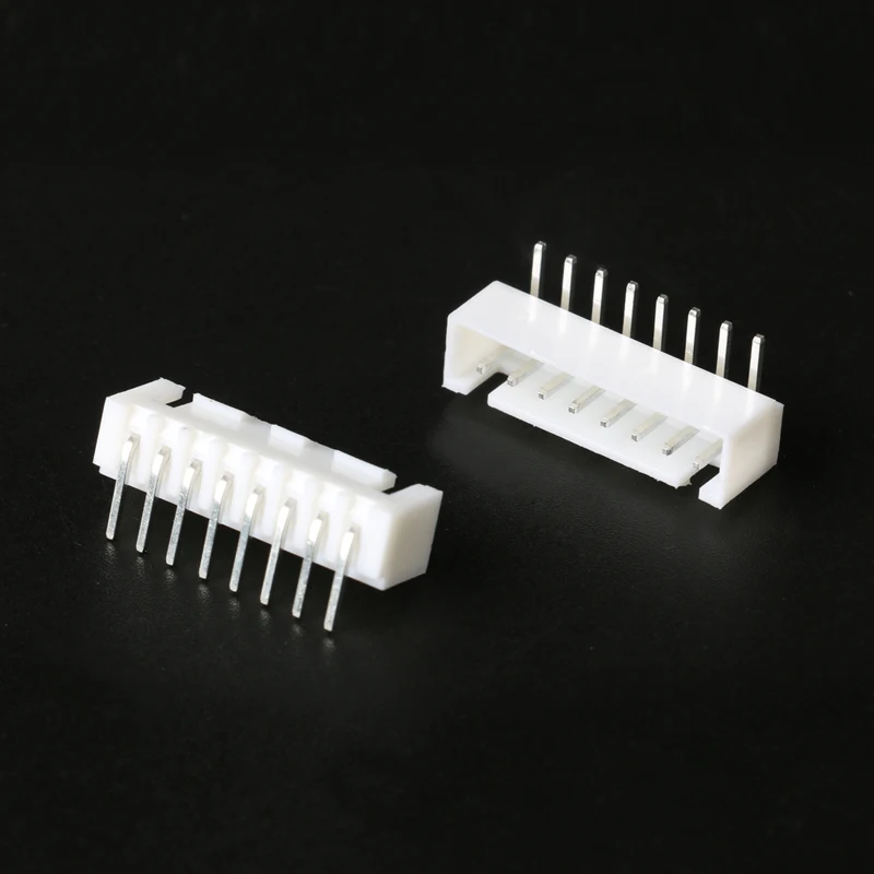 20PCS XHB2.54 connectors female socket with buckle curved needle   2.54mm 2P 3P 4P 5P 6P 7P 8P 9P 10PIN