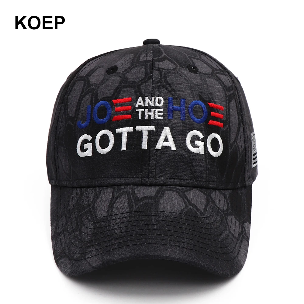 New 2024 Cap USA Baseball Caps JOE AND THE HOE GOTTA GO Snapback Hat Embroidery Wholesale Drop Shipping Hats