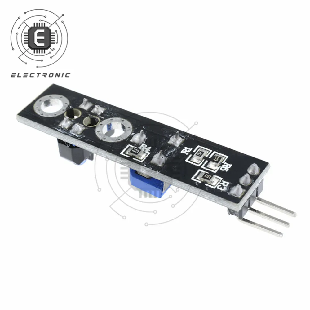 1 pz TCRT5000 modulo di tracciamento 3pin riflettore modulo interruttore a infrarossi sensore riflettente a infrarossi per Arduino