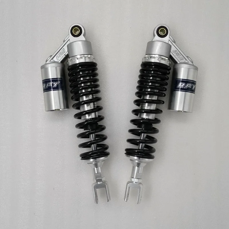 

8mm spring 360mm MOTORCYCLE SHOCK ABSORBERS FOR Honda 750 RC04 CB900F CB1100F CBX1000 SUZUKI YAMAHA Kawasaki black chrome