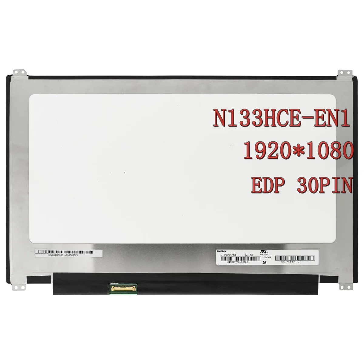 

13.3"inch N133HCE-EN1 N133HCE-GA1NV133FHM-N63 LCD Display LED Panel FHD1920x1080 eDP 30Pin IPS 72%NTSC